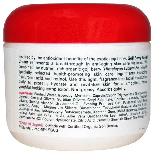 Goji Berry Facial Cream, 4 Oz, HMH