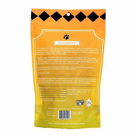 Golden Health Organic Dog Treats, 6 Oz, LJ