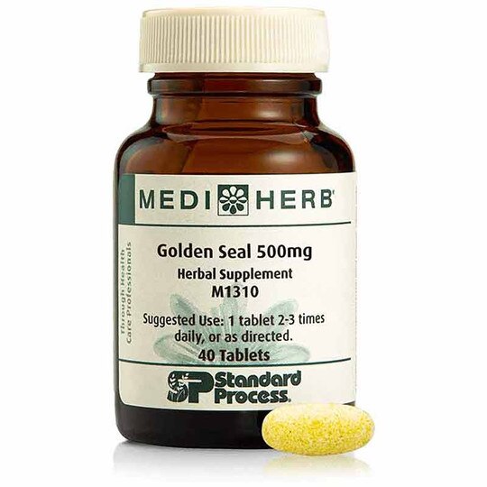 Golden Seal 500 Mg, 40 Tablets, SP
