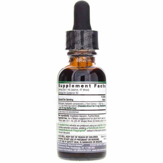Goldenseal Extract Alcohol-Free, 1 Oz, NAN