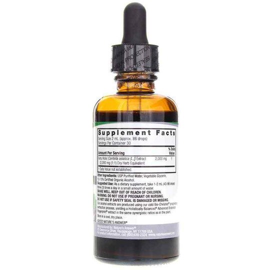 Gotu Kola Herb Extract, 2 Oz, NAN