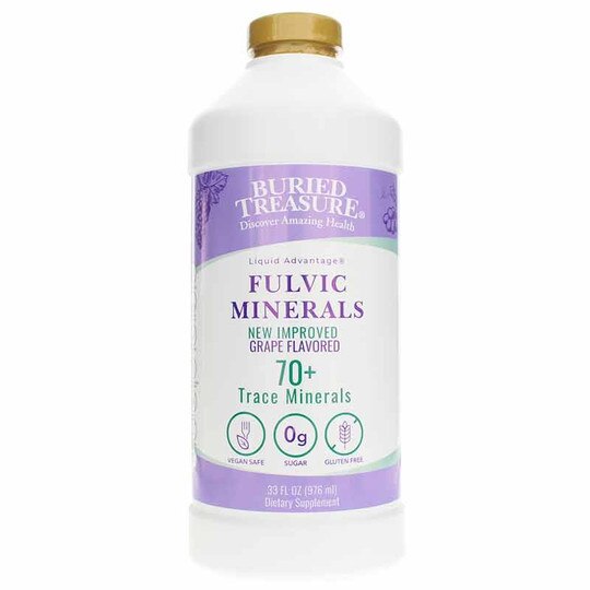 Grape Fulvic Minerals, 33 Oz, BTN