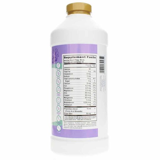 Grape Fulvic Minerals, 33 Oz, BTN