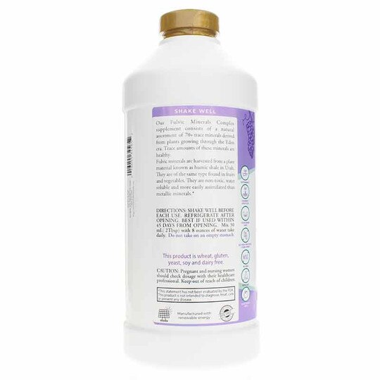 Grape Fulvic Minerals, 33 Oz, BTN