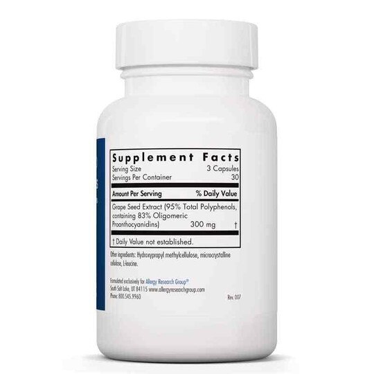 Grape Pips, 90 Veg Capsules, ARG