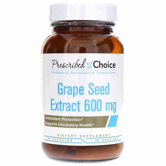Grape Seed Extract 600 Mg, 60 Capsules, PRCH