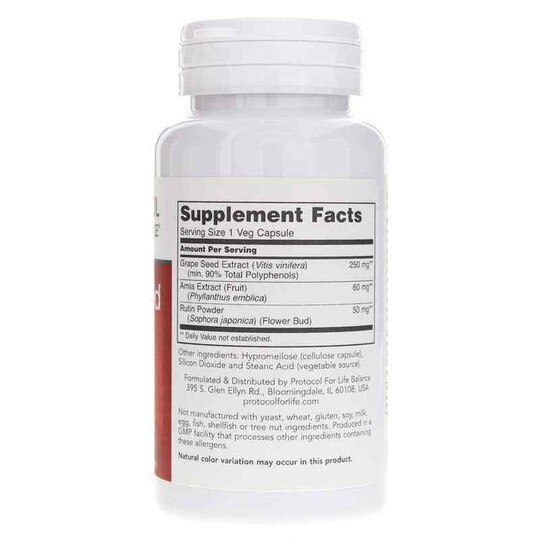 Grape Seed OPC 250 Mg, 90 Veg Capsules, PFLB