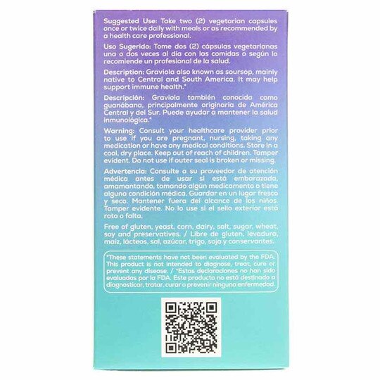 Graviola, 60 Veg Capsules, BNU