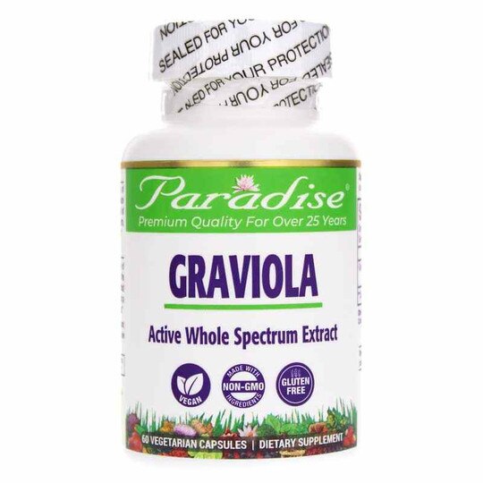 Graviola, 60 Veg Capsules, PHE