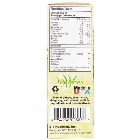 Graviola Liquid, 4 Oz, BNU