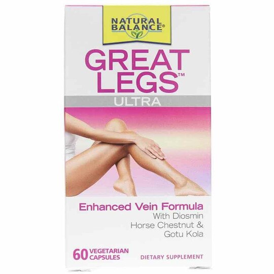 Great Legs Ultra, Enhanced Vein Formula, 60 Veg Capsule, NBL