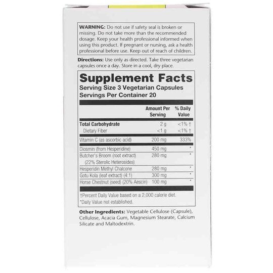 Great Legs Ultra, Enhanced Vein Formula, 60 Veg Capsule, NBL