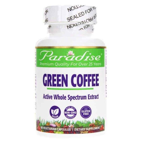 Green Coffee Bean, 60 Veg Capsules, PHE