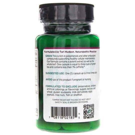 Green Tea, 60 Veg Capsules, VTA