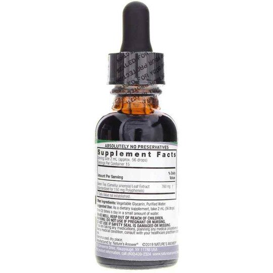 Green Tea Extract Alcohol-Free, 1 Oz, NAN