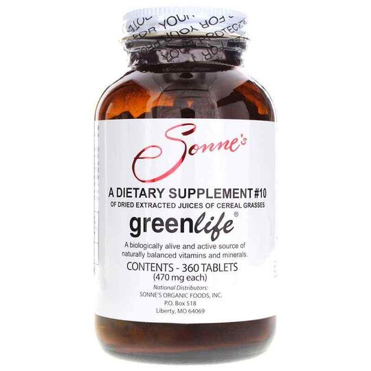 Greenlife Tablets No. 10, 360 Tablets, SON