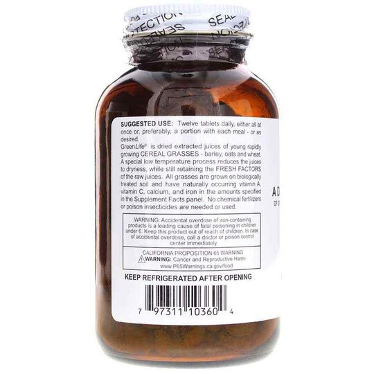 Greenlife Tablets No. 10, 360 Tablets, SON