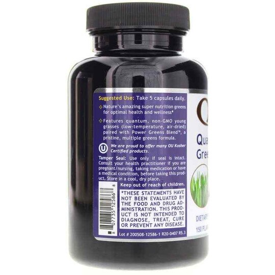 Greens Caps, 150 Veg Capsules, QNL