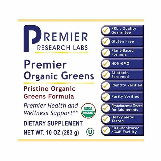 Organic Greens Powder Greens Formula, 10 Oz, PRL