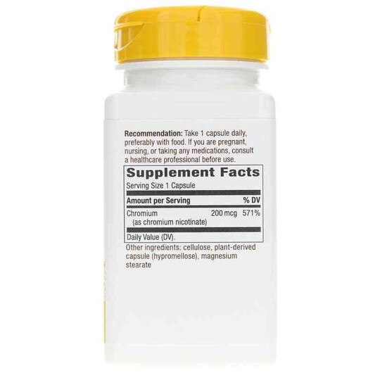 GTF Chromium, 100 Vegan Capsules, NWA