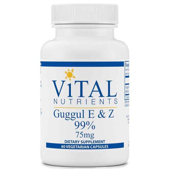 Guggul E & Z 99% 75 Mg, 60 Veg Capsules, VTN