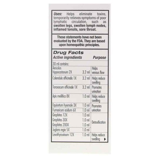 Guna Lympho Detox, 1 Oz, GBT