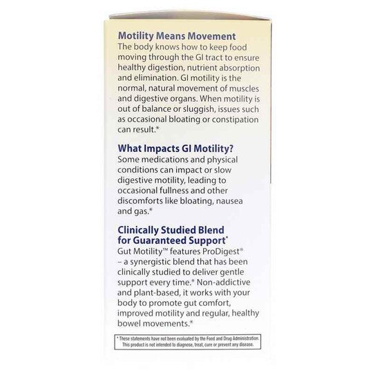 Gut Motility, 30 Capsules, ENZ