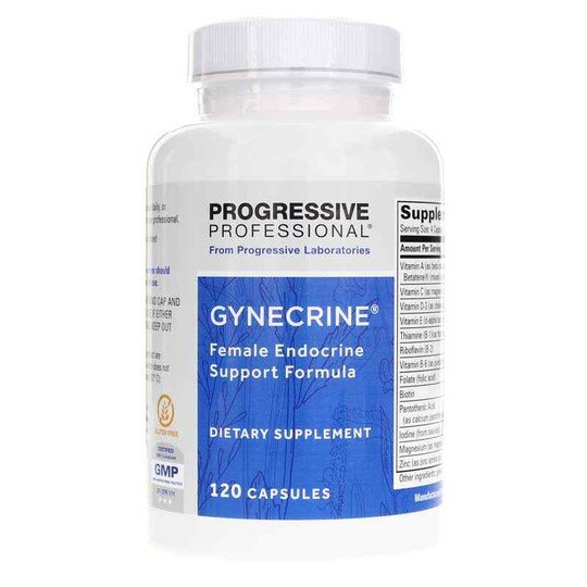 Gynecrine Female Endocrine Support, 120 Capsules, PGL