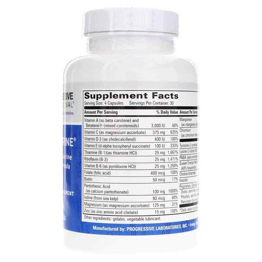 Gynecrine Female Endocrine Support, 120 Capsules, PGL