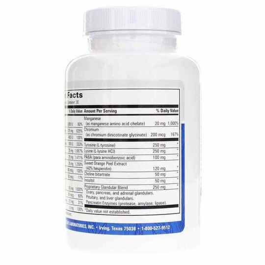 Gynecrine Female Endocrine Support, 120 Capsules, PGL