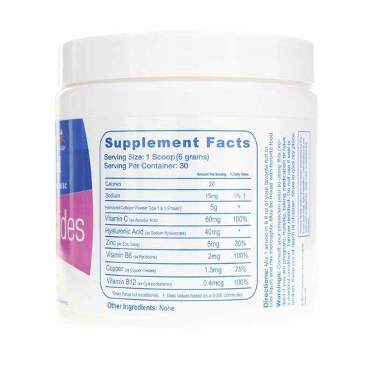 HA Collagen Peptides, 6.4 Oz, HYG