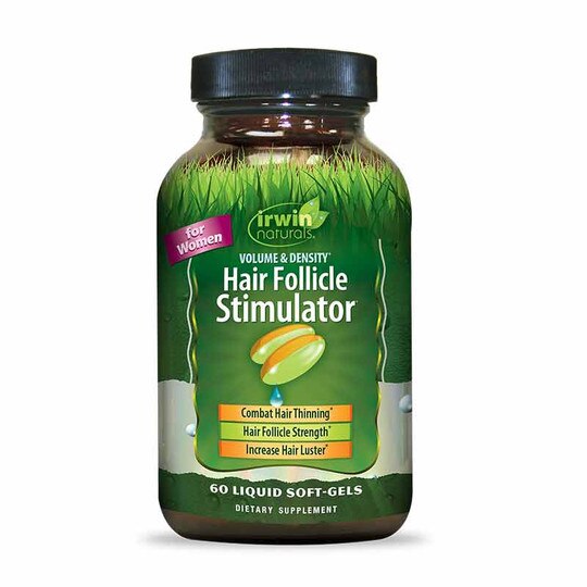 Hair Follicle Stimulator for Women, 60 Liquid Softgels, IRN