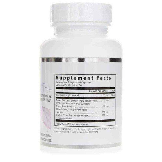 Hair Growth+, 60 Veg Capsules, DGL
