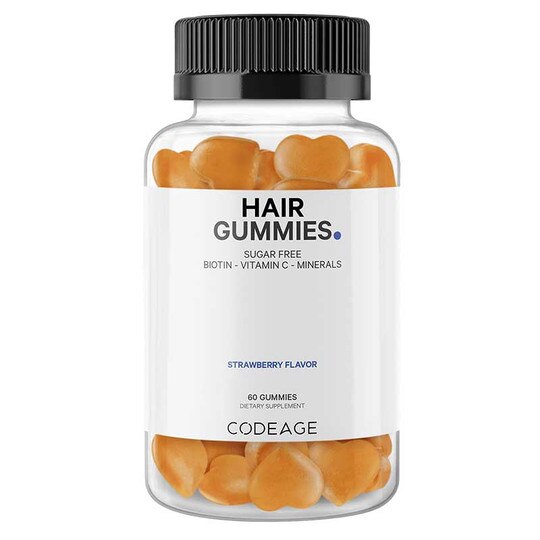 Hair Gummies, 60 Gummies, CDE