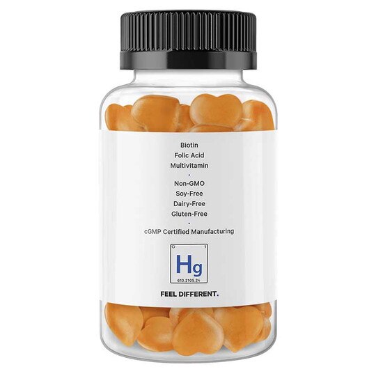 Hair Gummies, 60 Gummies, CDE