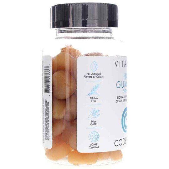 Hair Gummies, 60 Gummies, CDE
