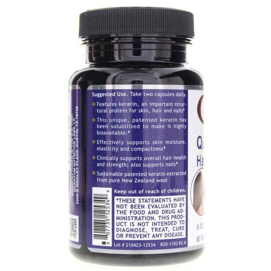 Hair, Skin, Nails, 60 Veg Capsules, QNL