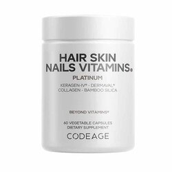 Hair Skin Nails Vitamins Platinum - 60 Caps