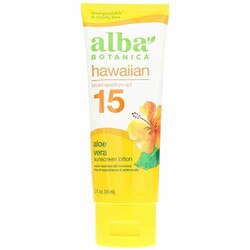 Hawaiian Aloe Vera Sunscreen Lotion SPF 15 1