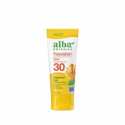 Hawaiian Face Sunscreen Lotion Fragrance Free SPF 30