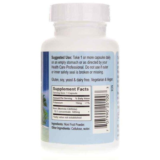 Hawaiian Noni Fruit Capsules, 60 Veg Capsules, EBT