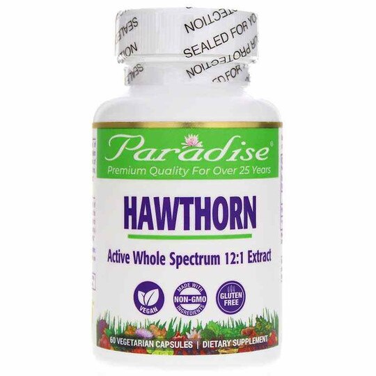 Hawthorn, 60 Veg Capsules, PHE