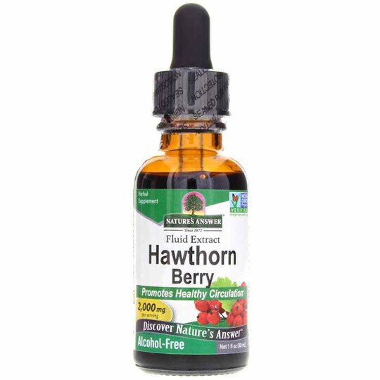 Hawthorn Extract Alcohol-Free, 1 Oz, NAN