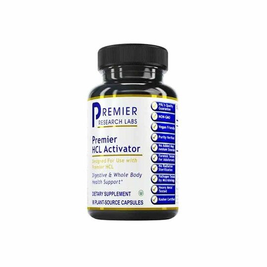 HCL Activator, 90 Veg Capsules, PRL