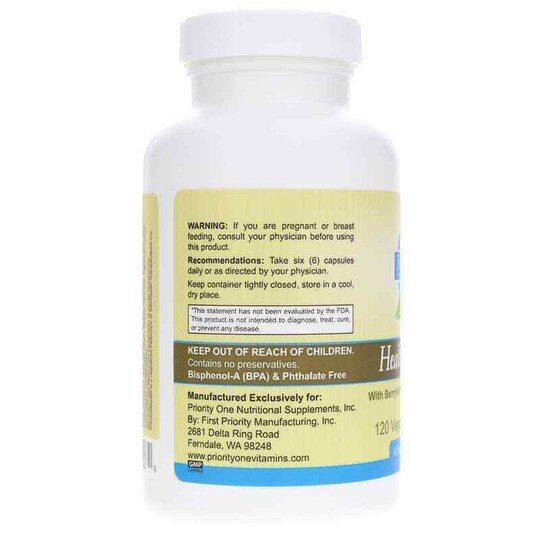 Healthy Heart, 120 Veg Capsules, PRTO