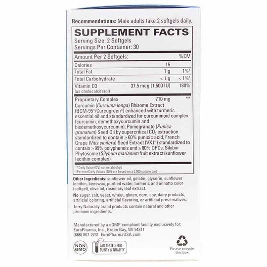Healthy PSA Levels (formerly CuraMed Prostate), 60 Softgels, TNT