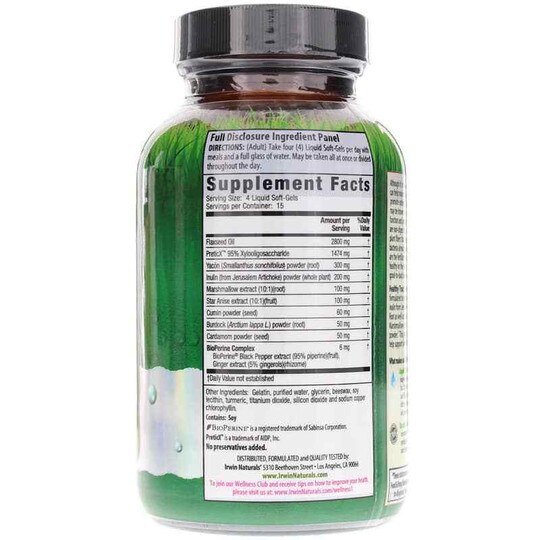 Healthy Tract Prebiotic, 60 Liquid Softgels, IRN