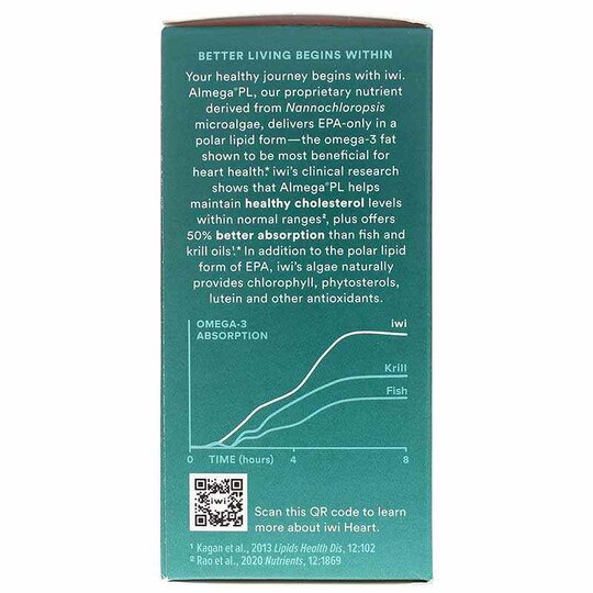 Heart Omega-3 (formerly named Cholesterol), 60 Softgels, IWI