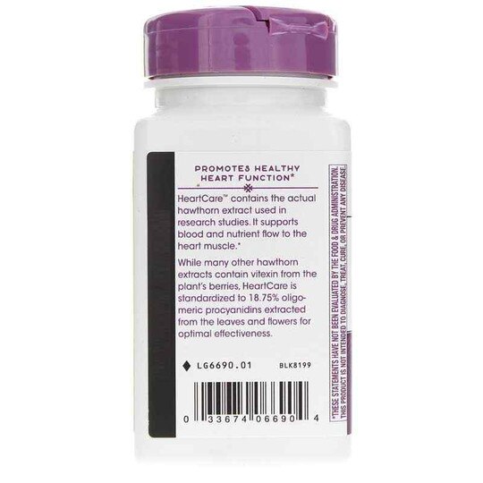 HeartCare Standardized Hawthorn, 120 Tablets, NWA