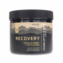Hemp Extract-Infused Gummies Recovery Ginger Flavor